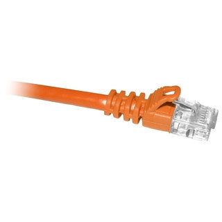 ClearLinks 14FT Cat5E 350MHZ Orange Molded Snagless Patch Cable