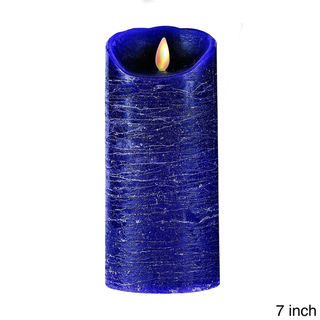 Forever Flame Distressed Finish Plum Flameless Candle