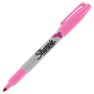 Sharpie Pink Ribbon Fine-point Pink Ink Permanent Markers (Pack of 12)