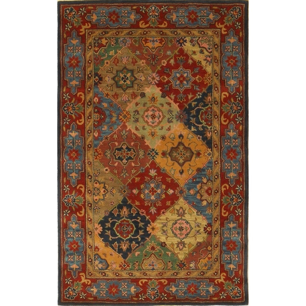 Safavieh Handmade Heritage Timeless Traditional Red Wool Rug (5' x 8')