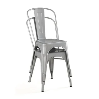 Tabouret Bistro Steel Side Chairs (Set of 2)