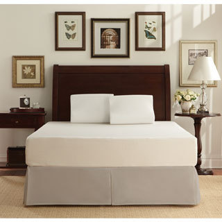 WHITE by Sarah Peyton 10-inch Traditional Firm Support Twin-size Memory Foam Mattress and Pillow Set