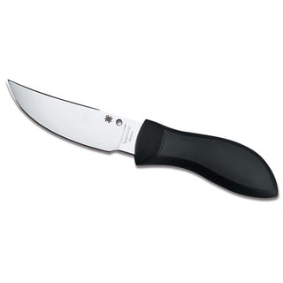 Spyderco Bill Moran Black Knife FRN/Kraton Inlay