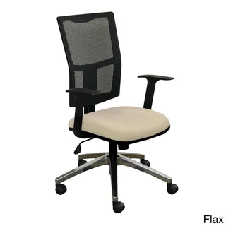High-Back Mesh Task Chair with Aluminum Base