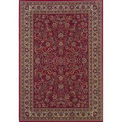 Astoria Red/ Ivory Traditional Area Rug (10' x 12'7)