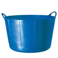 TubTrugs X-Large Blue Plastic 75-liter Flex Tub