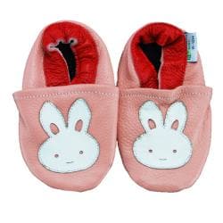 Bunny Rabbit Soft Sole Leather Baby Shoes