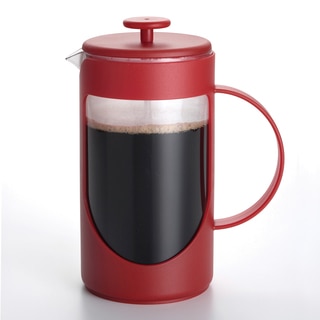 BonJour Coffee Ami-matin 3-cup Red French Press