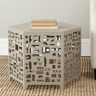 Safavieh Kelby Pearl Taupe End Table