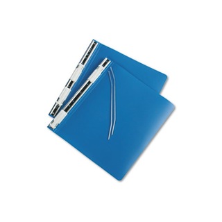 Acco Blue Accohide Cover Hanging Data Binder