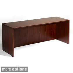 Boss 60-inch Cherry or Mahogany Finished Desk Shell