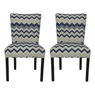 Barcelona Zazzle Rollerback Dining Chairs (Set of 2)