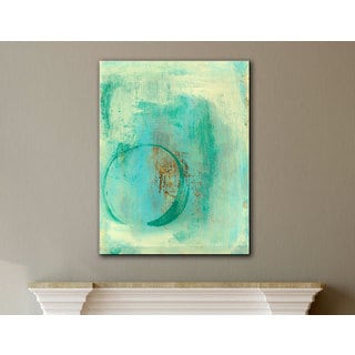 Elena Ray 'Teal Enso' Gallery-Wrapped Canvas