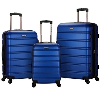 Rockland Melbourne Super Lightweight 3-piece Expandable Hardside Spinner Luggage Set