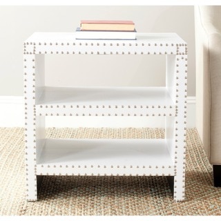 Safavieh Lacey White Side Table