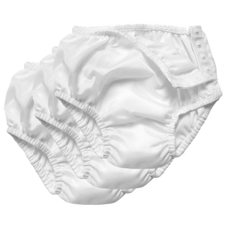 iPlay Ultimate White Absorbent Swim Diaper (Pack of 3)