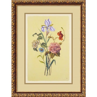 Botanical Bouquet V' Framed Art Print (17 x 22-inch)