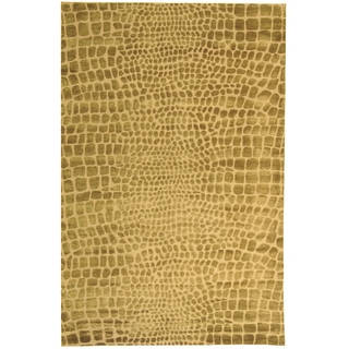 Martha Stewart Amazonia River/ Bank Silk Blend Rug (3' 9 x 5' 9)