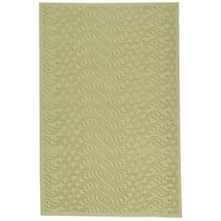 Martha Stewart Ms Surf Dune Silk Blend Rug (5' 6 x 8' 6)