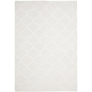 Martha Stewart Piazza White Linen Rug (8' x 10')