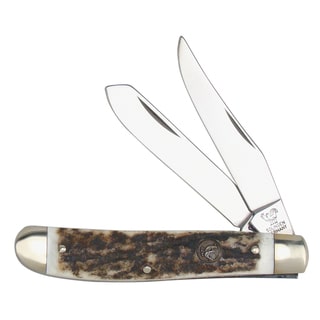 Hen & Rooster Deer Stag Mini Trapper Pocket Knife