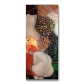 Gustav Klimt 'Goldfish, 1901-02' Canvas Art