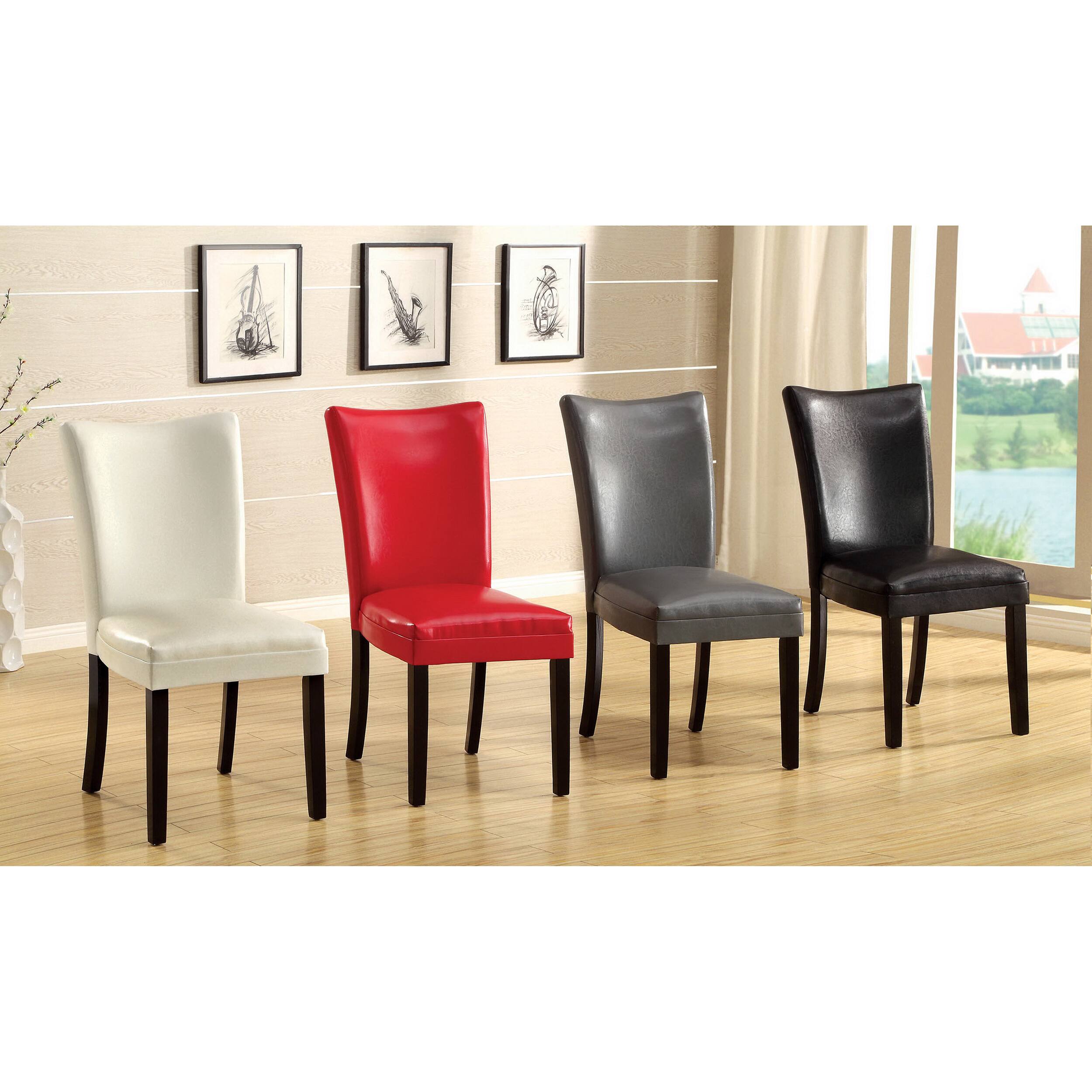 Clay Alder Home Antioch Leatherette 2-piece Dining Chairs Set