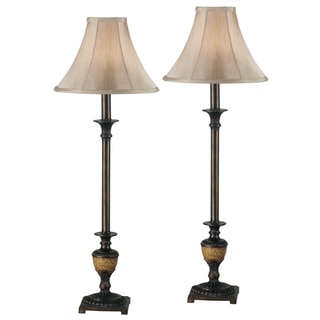Blass Bronze Buffet Lamps (Set of 2)