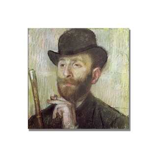 Edgar Degas 'Zachary Zakarian' Canvas Art