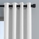 Grand Luxe 100-Percent Linen Gotham Grommet Top Curtain Panel - Thumbnail 13