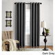 Grand Luxe 100-Percent Linen Gotham Grommet Top Curtain Panel - Thumbnail 4
