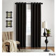 Grand Luxe 100-Percent Linen Gotham Grommet Top Curtain Panel - Thumbnail 5