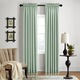 Grand Luxe Gotham 100-Percent Linen Rod Pocket Curtain Panel - Thumbnail 4