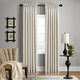 Grand Luxe Gotham 100-Percent Linen Rod Pocket Curtain Panel - Thumbnail 1