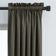 Grand Luxe Gotham 100-Percent Linen Rod Pocket Curtain Panel - Thumbnail 13