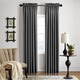 Grand Luxe Gotham 100-Percent Linen Rod Pocket Curtain Panel - Thumbnail 7