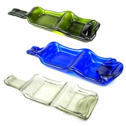 Recycled Glass Bottle Dual Tray (Chile)