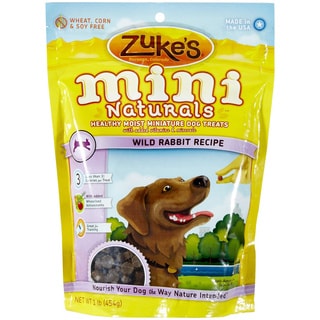 Zuke's Mini Naturals Wild Rabbit Healthy Moist 16-ounce Dog Treats