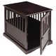 Wooden End Table and Pet Crate - Thumbnail 5