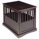 Wooden End Table and Pet Crate - Thumbnail 8