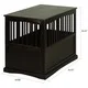 Wooden End Table and Pet Crate - Thumbnail 13