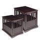 Wooden End Table and Pet Crate - Thumbnail 9