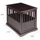 Wooden End Table and Pet Crate - Thumbnail 14