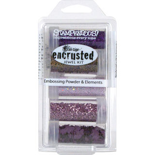 Stampendous Encrusted Jewel Kit-Purple