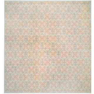 Herat Oriental Afghan Hand-knotted Vegetable-dyed Wool Rug (14'10 x 15'7)