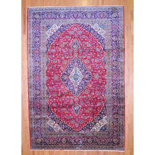 Herat Oriental Persian Hand-knotted Kashan Wool Rug (10' x 15')