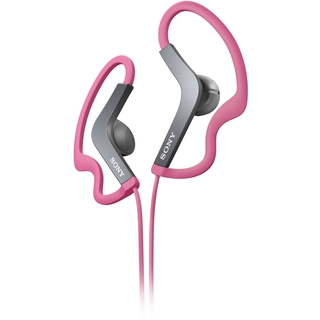 Sony Stereo Headphones; Pink