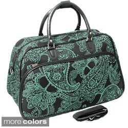 World Traveler Fashion/Travel Bandana 21-inch Carry On Shoulder Tote Duffel Bag