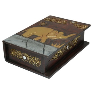 10-Inch Elephant Book Style Box (Indonesia)
