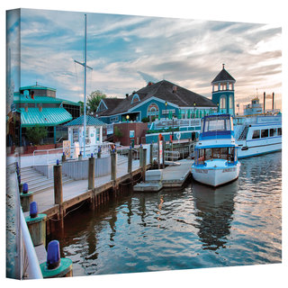 Steve Ainsworth 'Alexandria Waterfront' Gallery-Wrapped Canvas